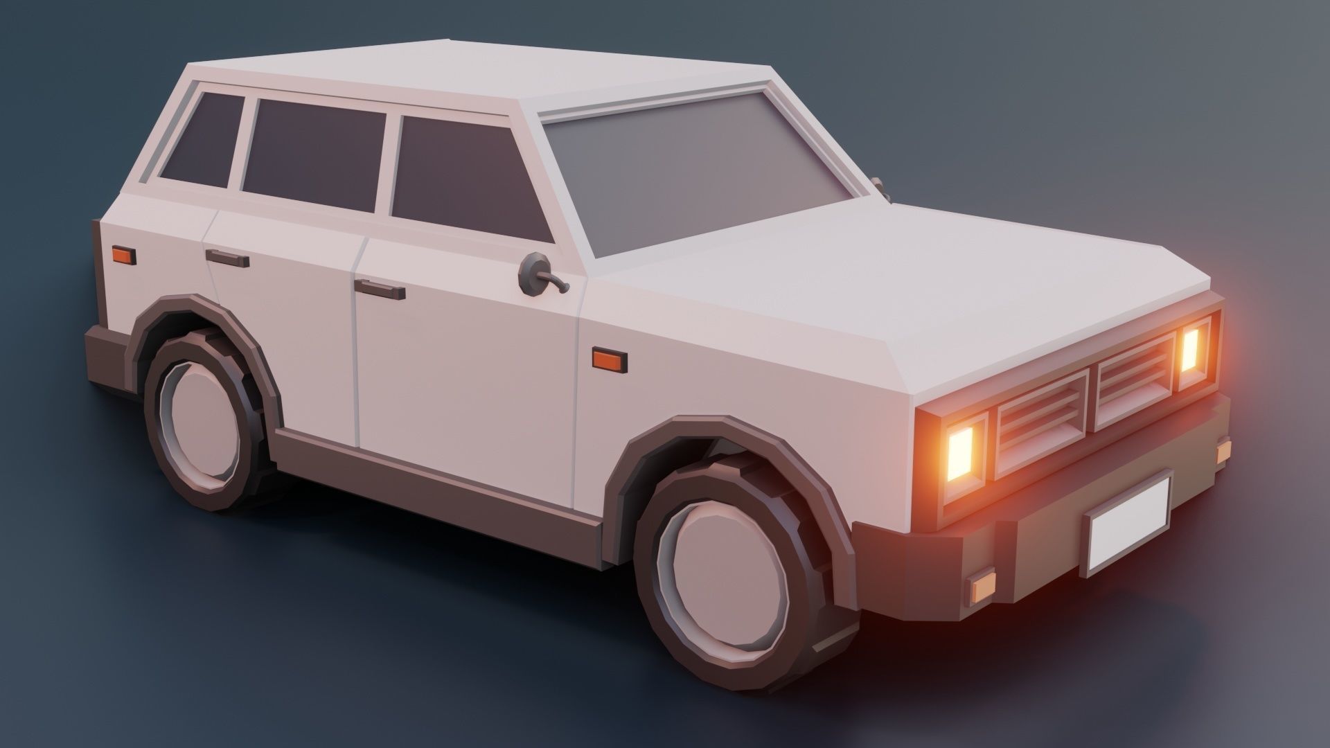 low poly cars vol 05 lowpoly Low-poly 3D model_21