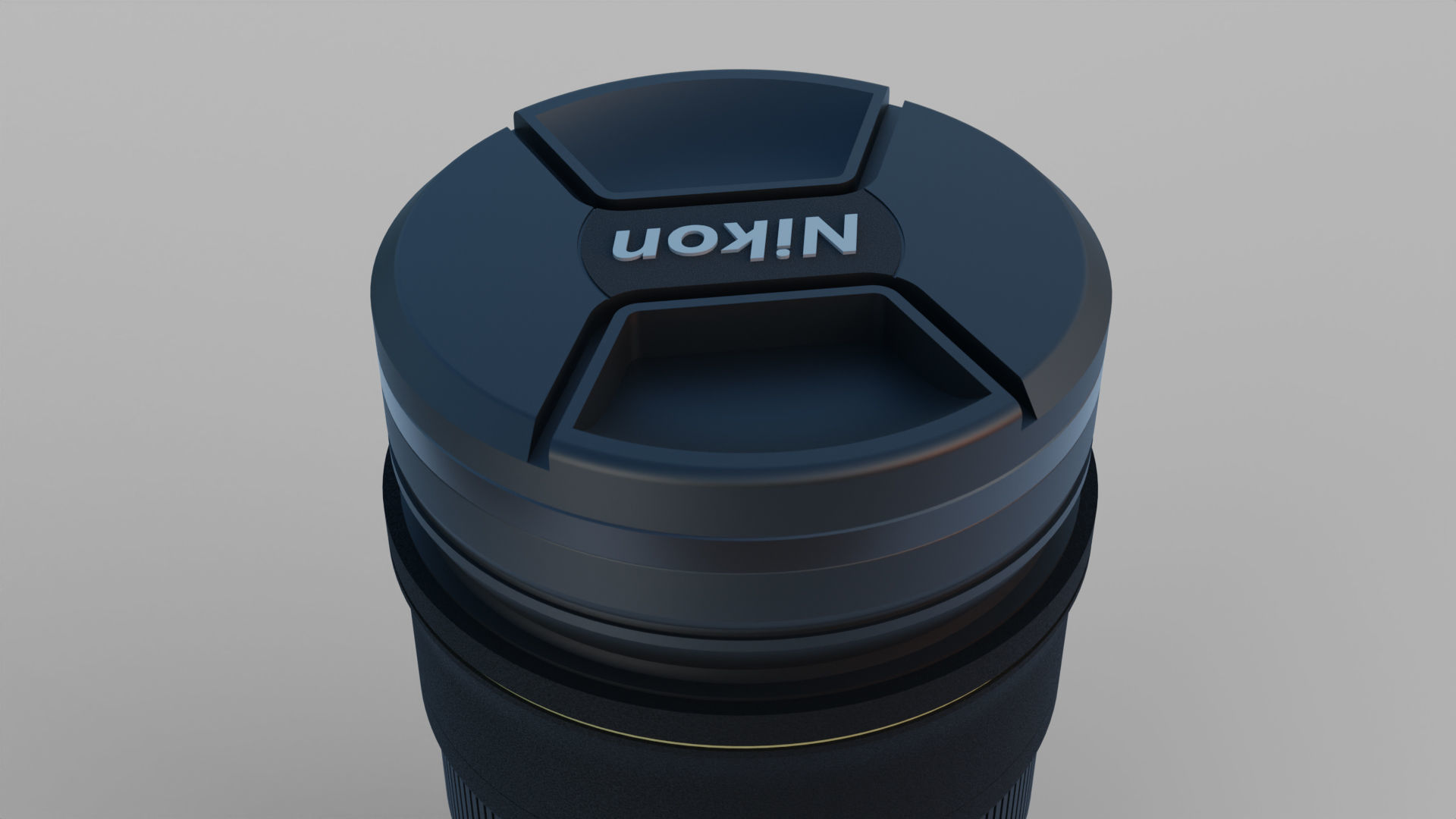 Nikon lens 24-70mm Free 3D model_2