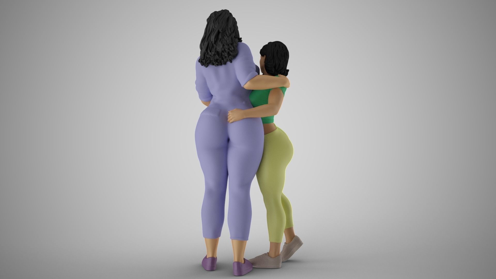 Big Girlfriend  3D print model_5