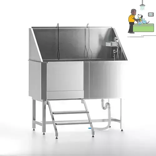 3D Dog Wash Station 3D model