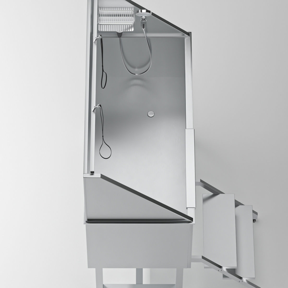 3D Dog Wash Station 3D model_9