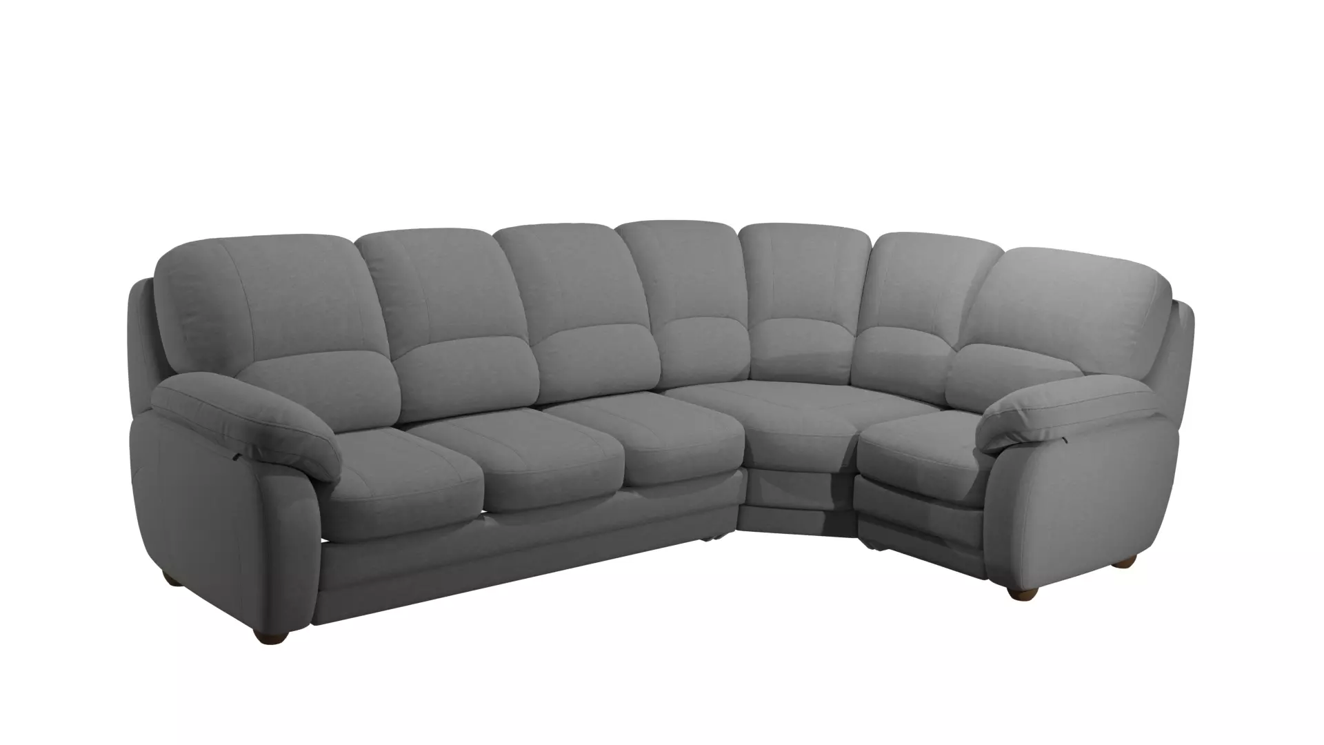 Sofa Hollywood gray 3D model