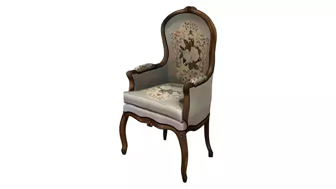 Bergere Antique Chair
