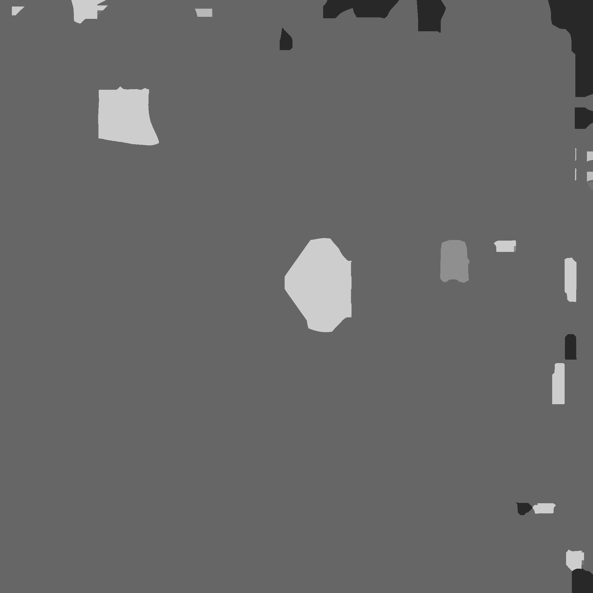 Medieval Building A01 Blue Cartoon - Scenery Backdrop House Low-poly 3D model_24