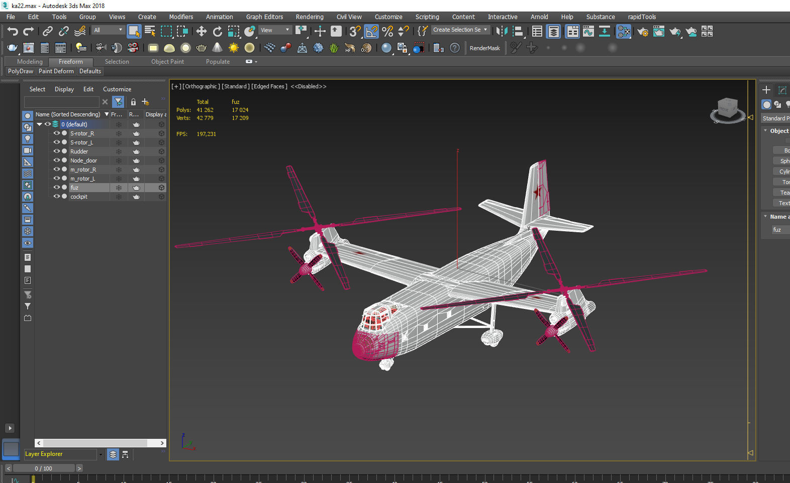 Kamov Ka-22 3D model_16