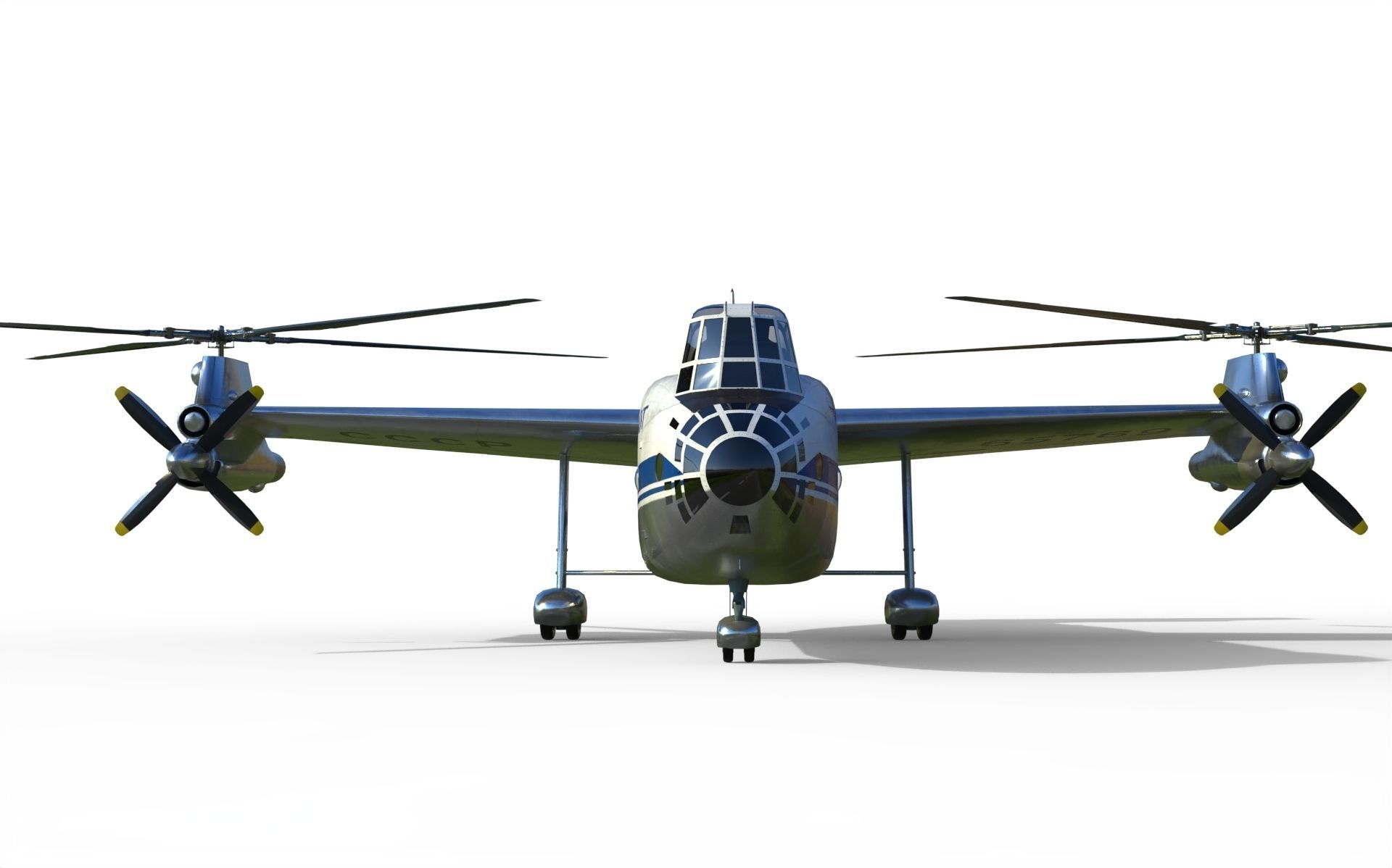 Kamov Ka-22 3D model_11