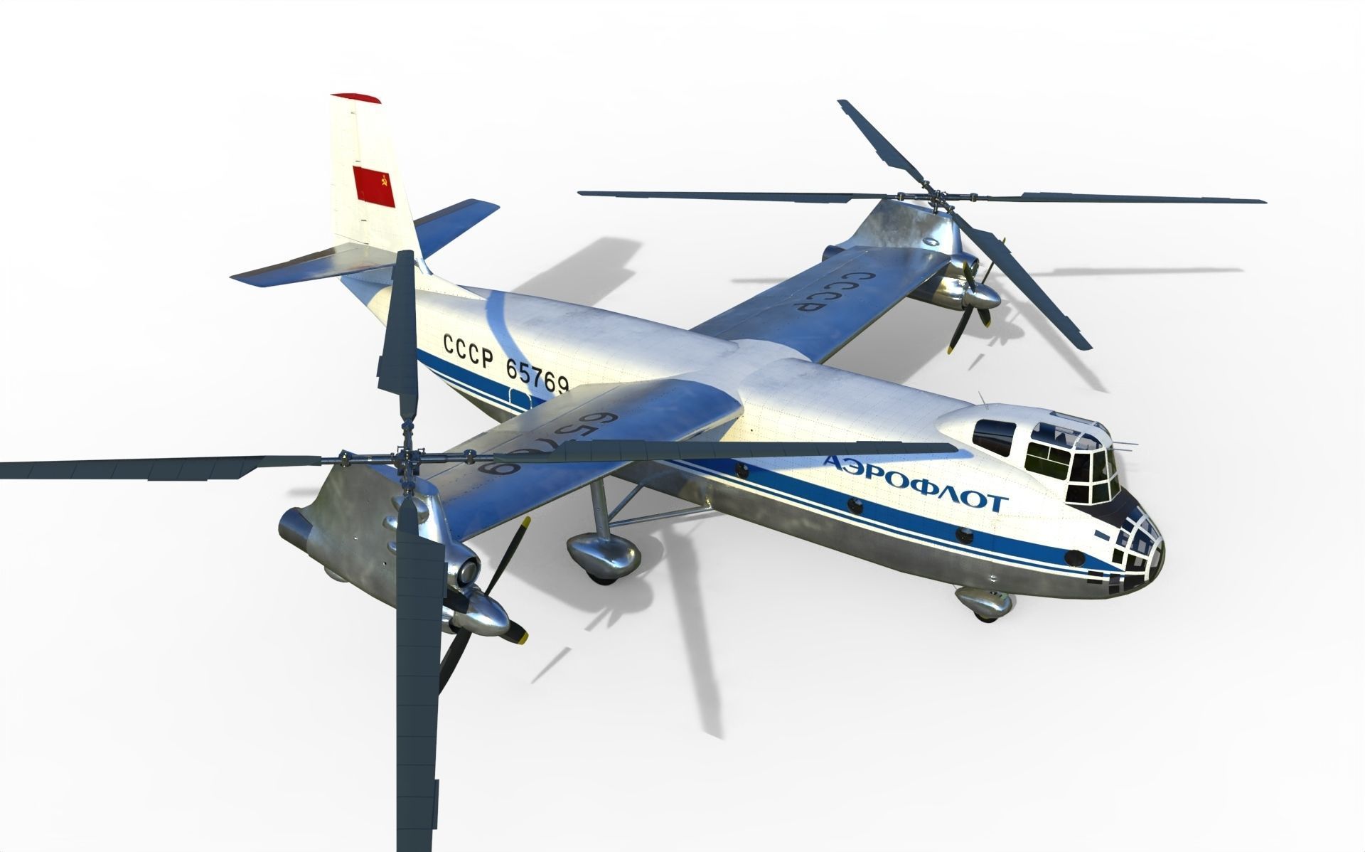 Kamov Ka-22 3D model_12