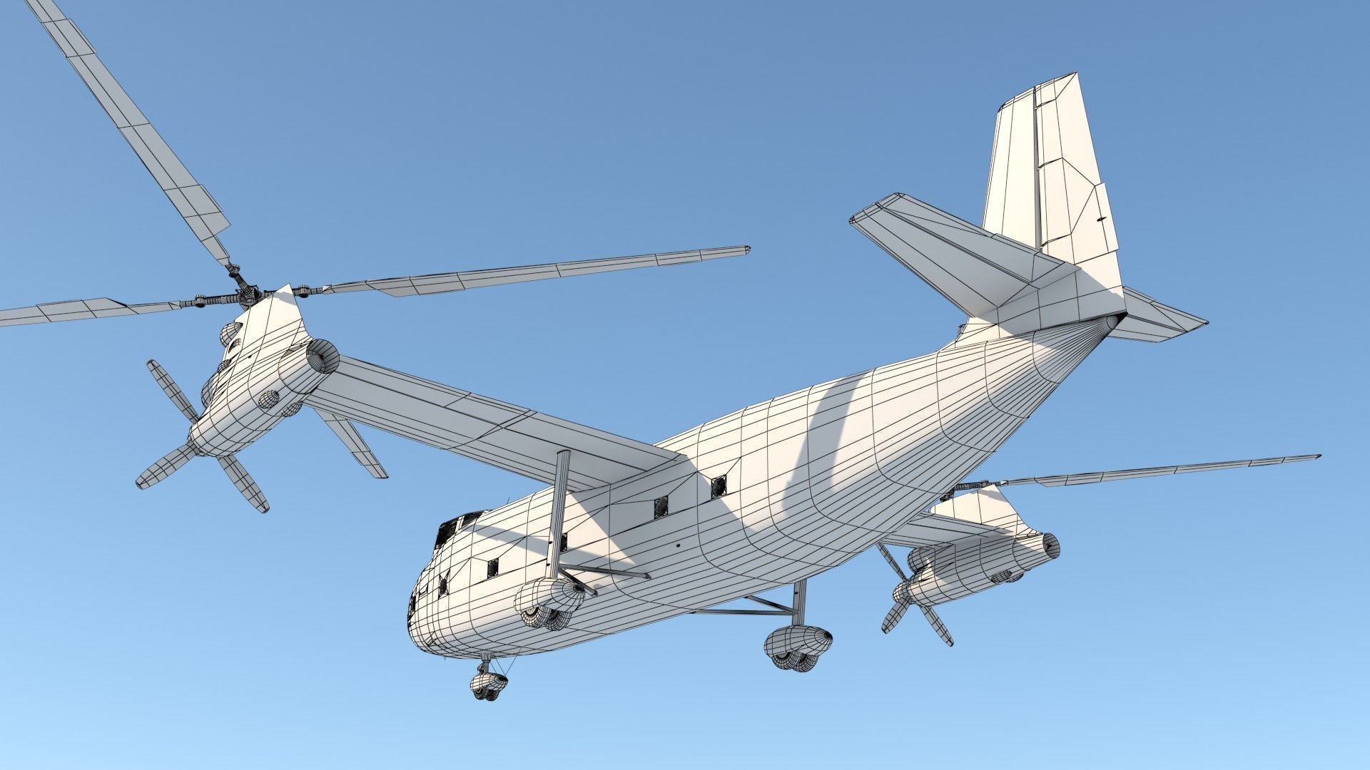 Kamov Ka-22 3D model_18