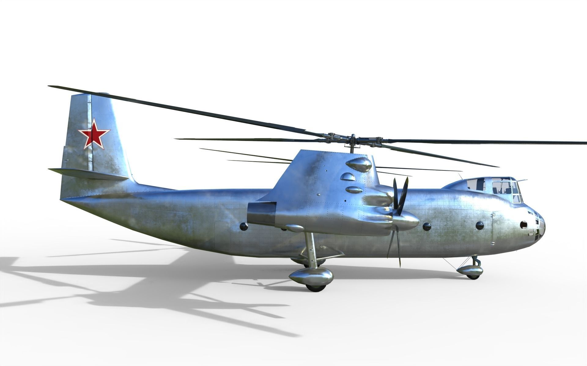 Kamov Ka-22 3D model_1