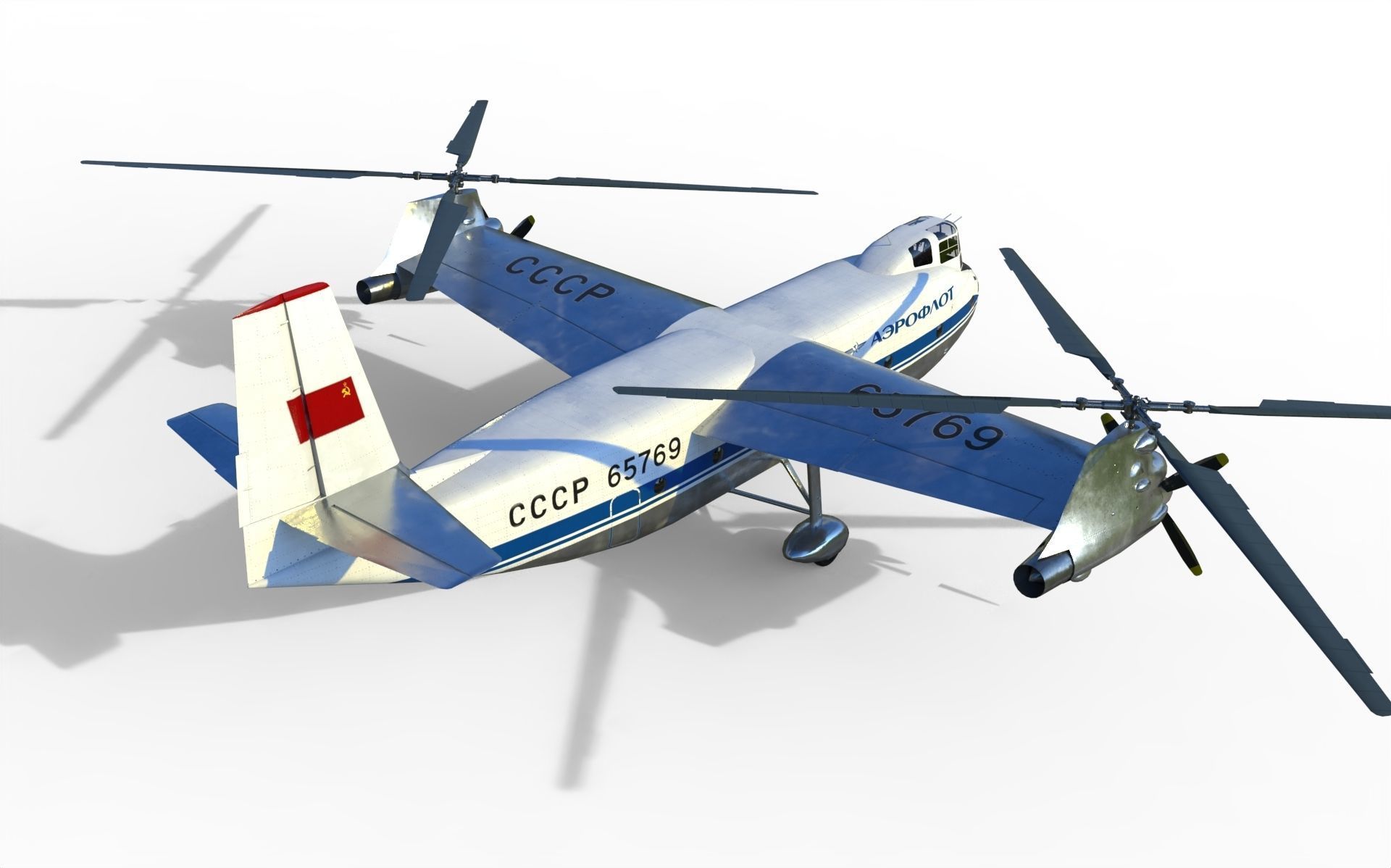 Kamov Ka-22 3D model_13