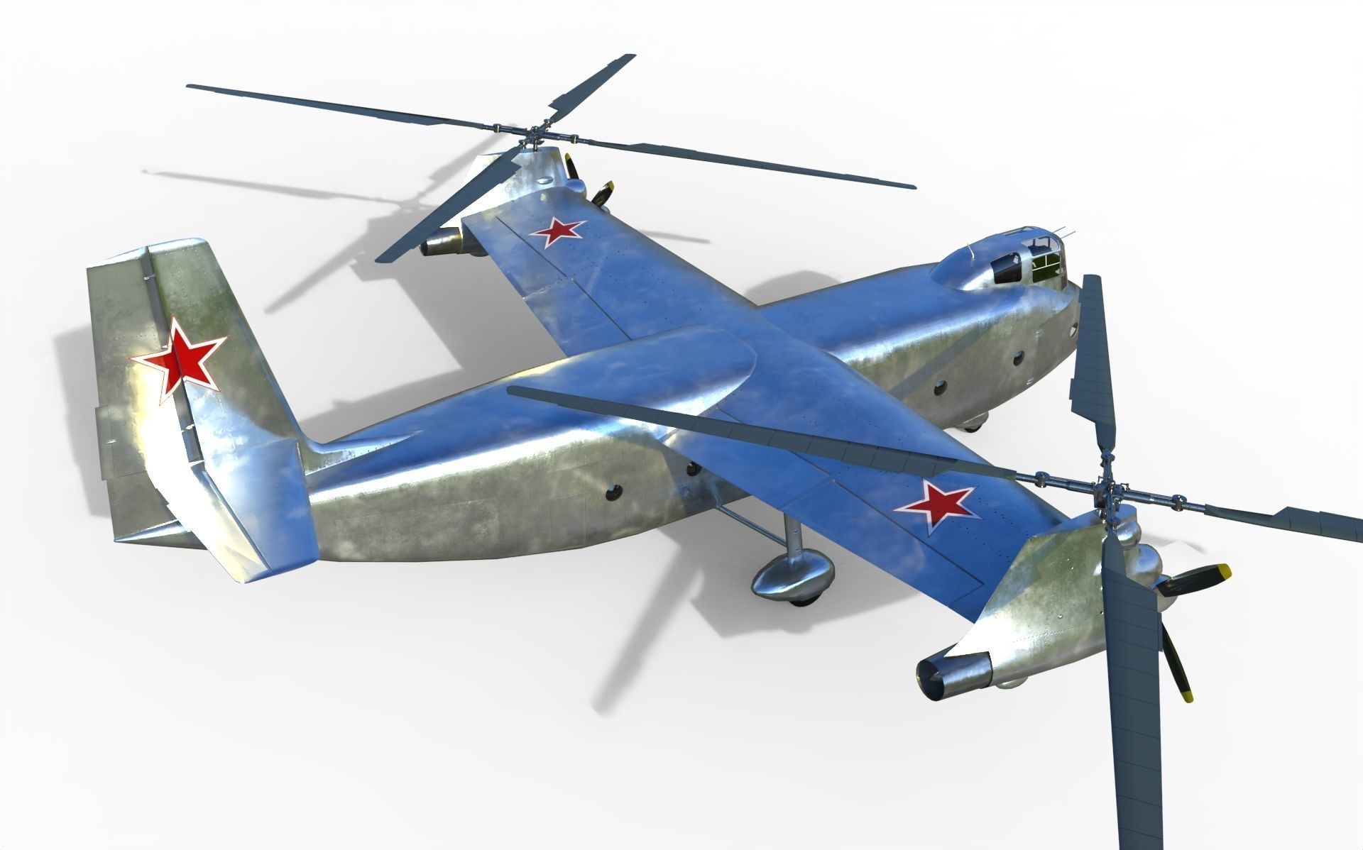 Kamov Ka-22 3D model_8
