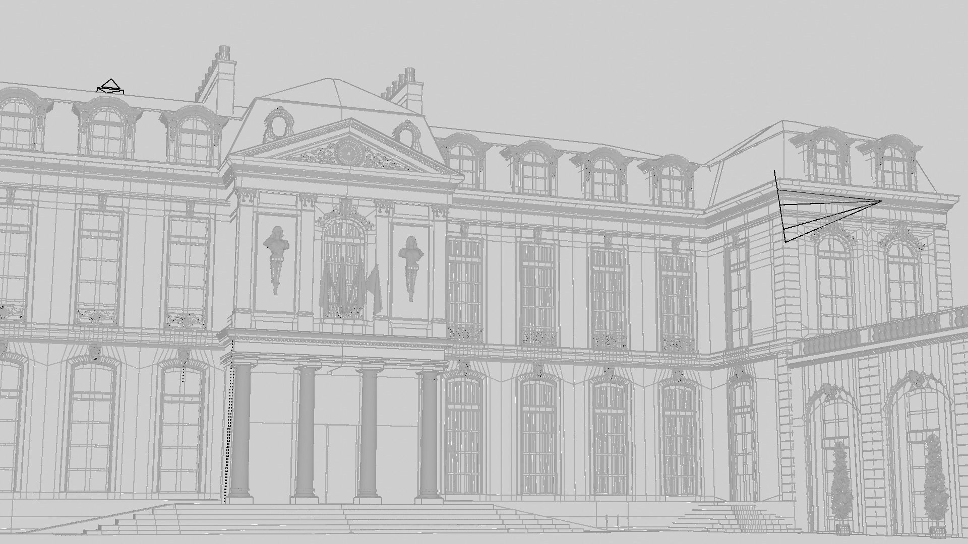 Elysee Palace 3D model_5