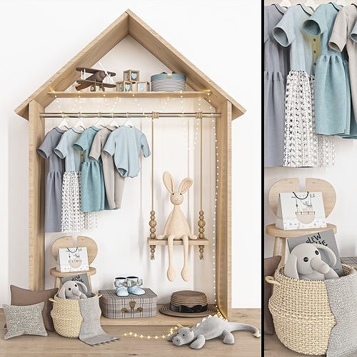 wardrobe 130 3D model