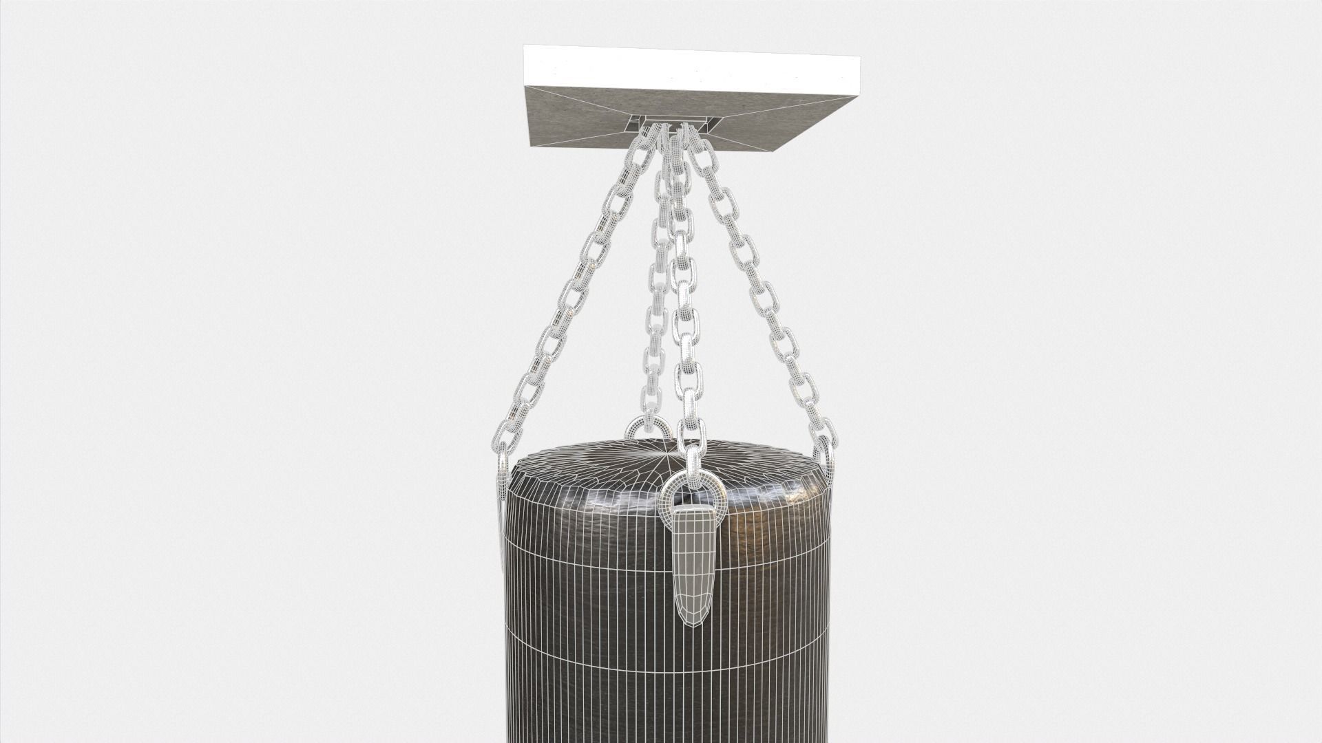 Boxing Bag 3D model_6