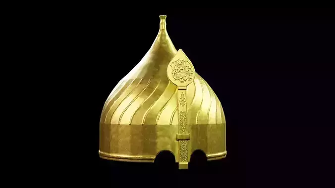 Ottoman Turban Helmet Low-poly 3D model