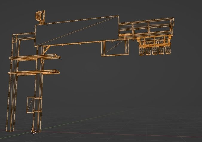 Starting Lights Low-poly 3D model 6