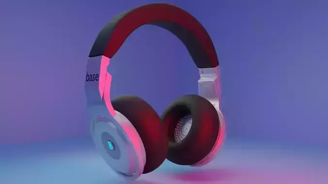 HEADPHONE - LOW - POLY 3D model