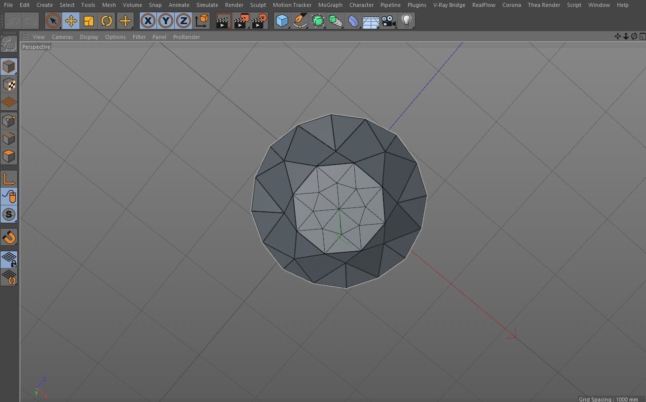 Diamond 3D print model_3