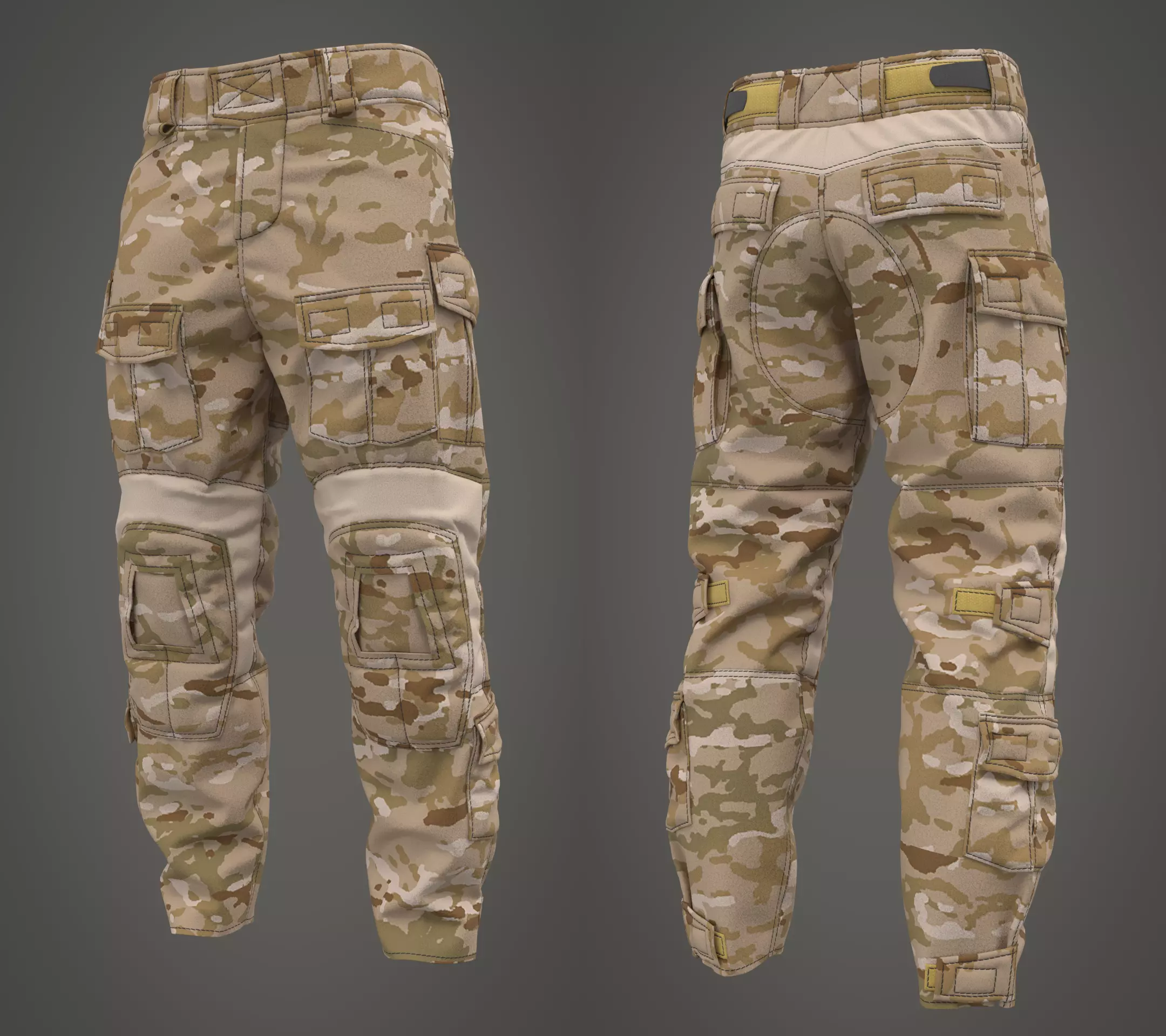 Crye Precision G3 Combat Pants - Marvelous 3D model_0