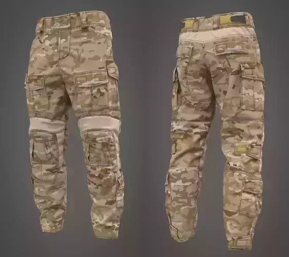 Crye Precision G3 Combat Pants - Marvelous 3D model