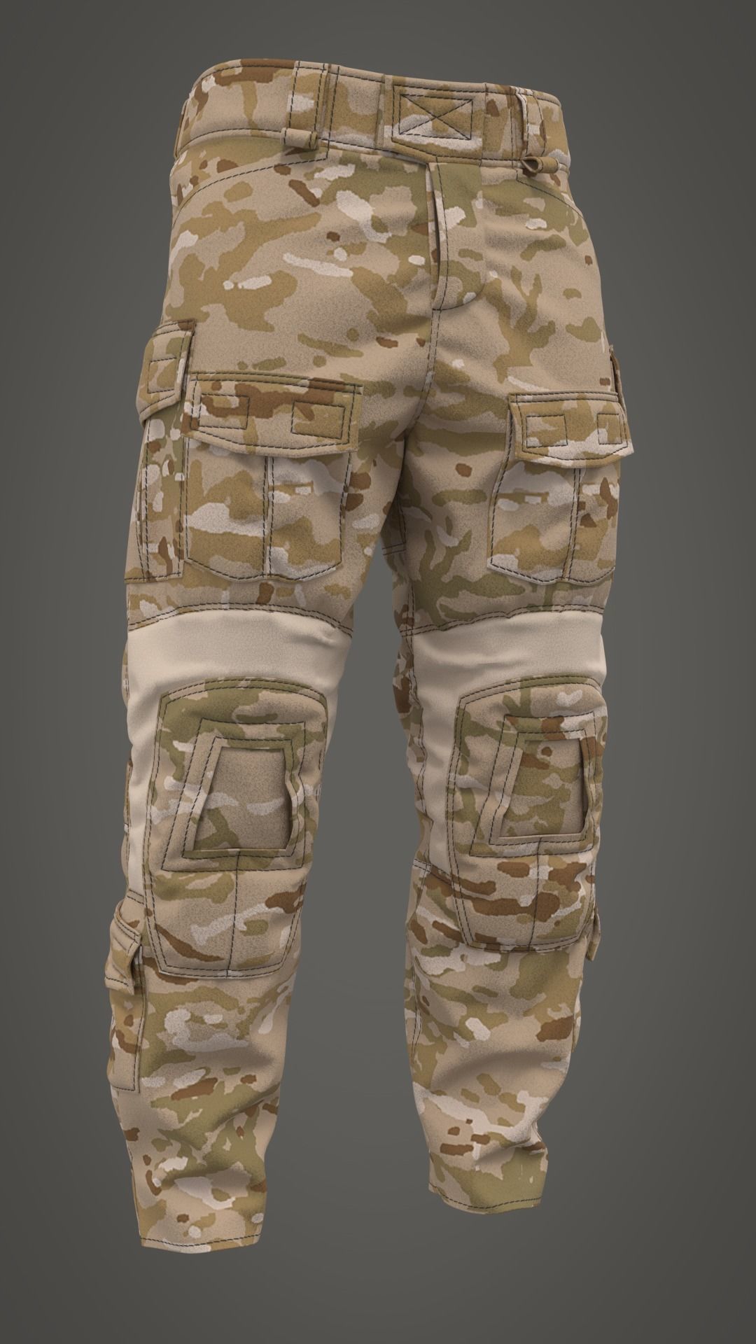 Crye Precision G3 Combat Pants - Marvelous 3D model_3