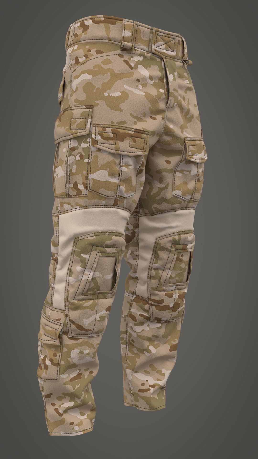 Crye Precision G3 Combat Pants - Marvelous 3D model_4