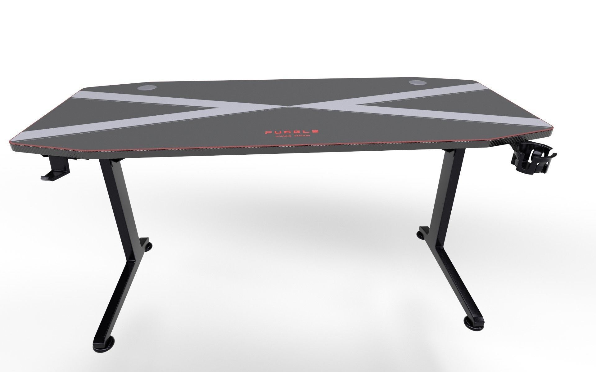 Gaming table Low-poly 3D model_10