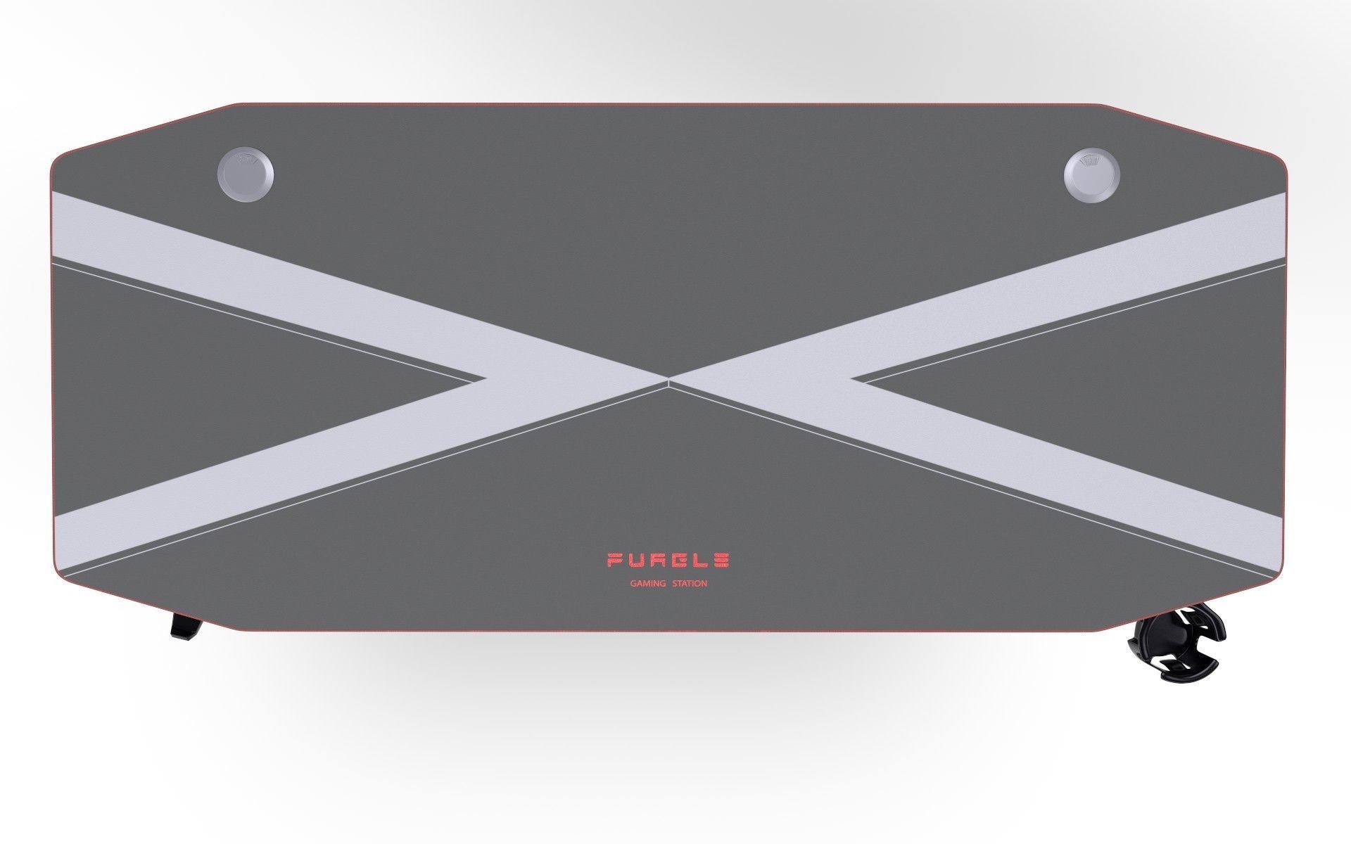 Gaming table Low-poly 3D model_9