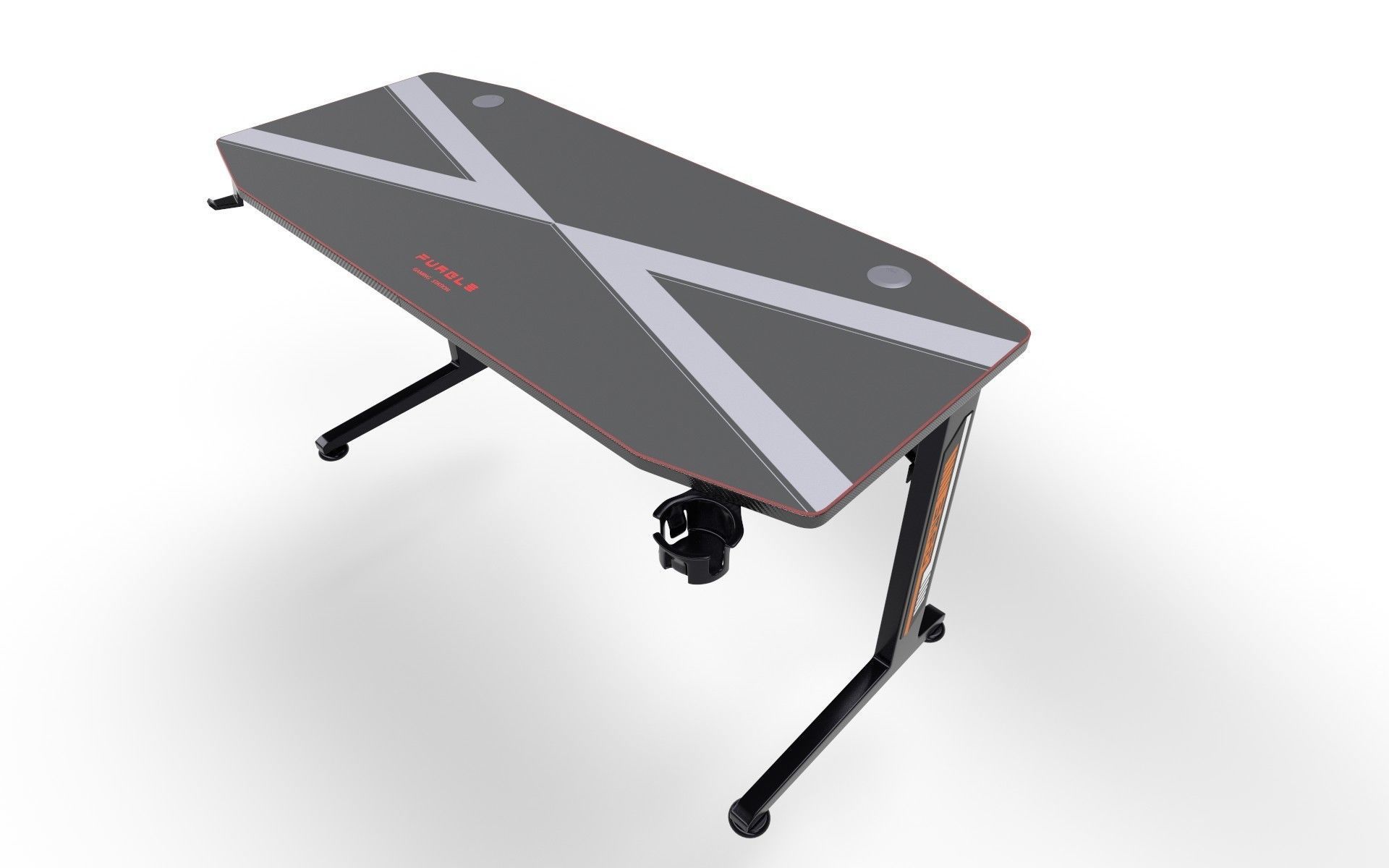 Gaming table Low-poly 3D model_8