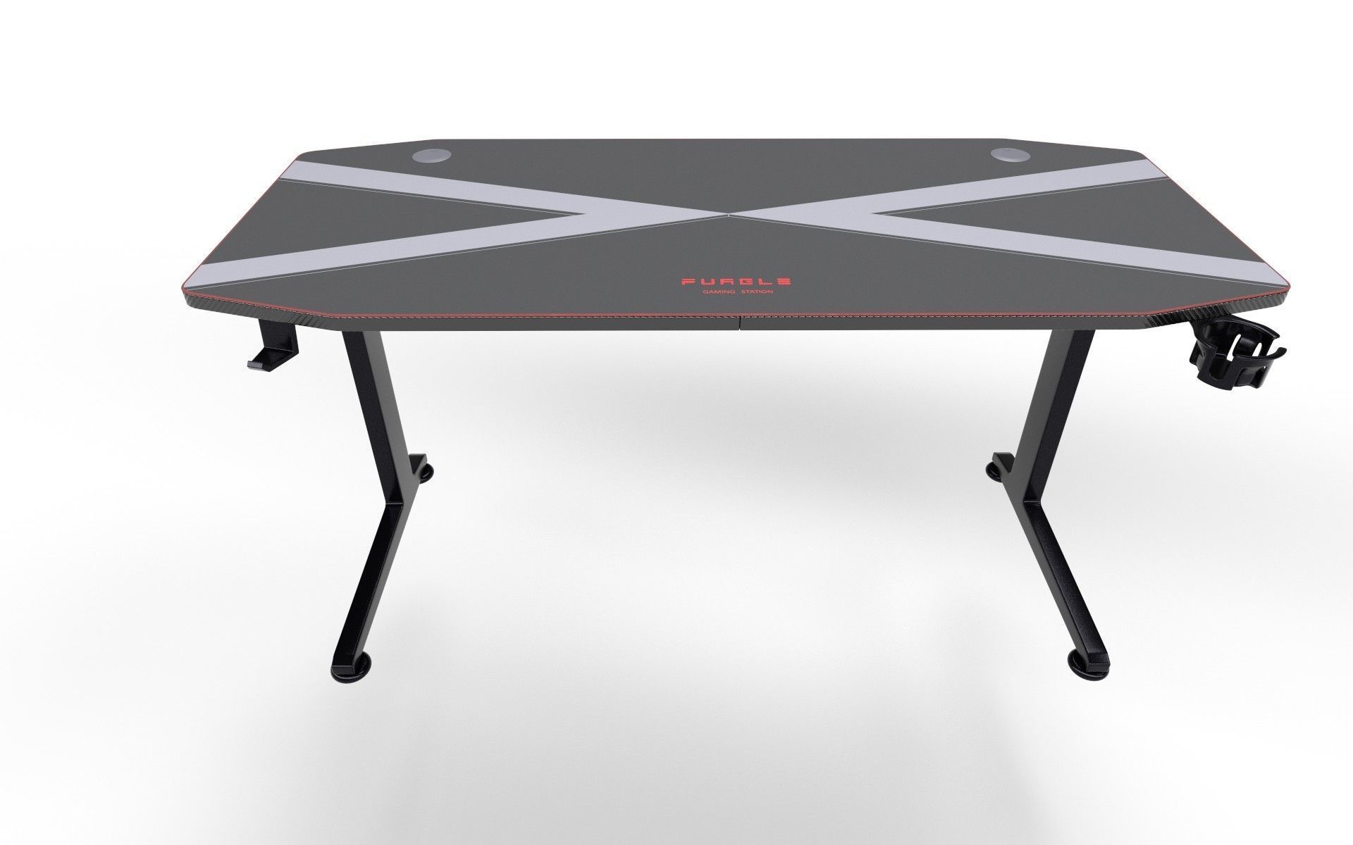 Gaming table Low-poly 3D model_5