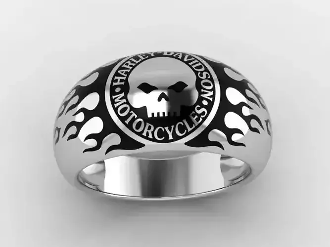 Harley davidson ring mens