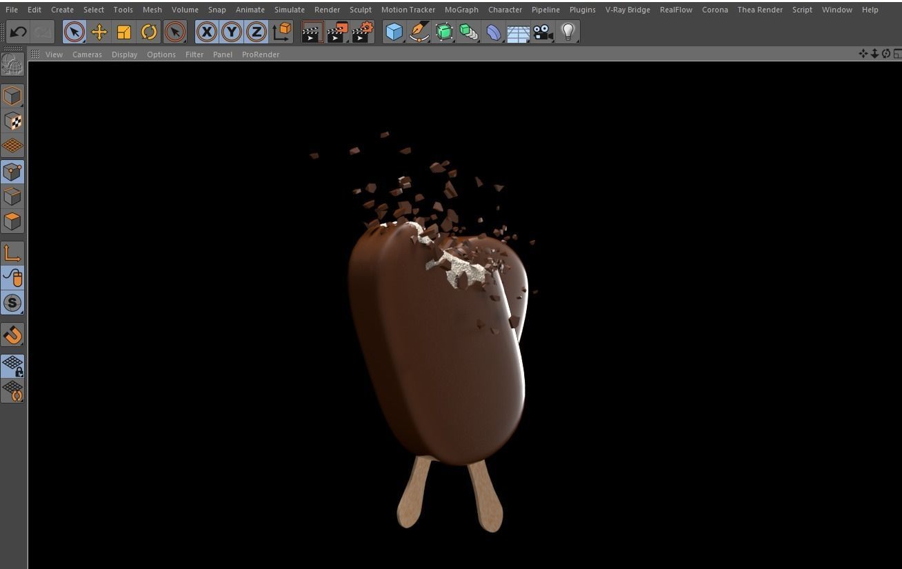 Ice Cream Dolce 3D model_1