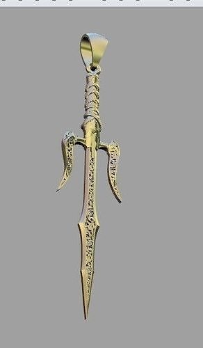 SWORD pendant Free 3D print model