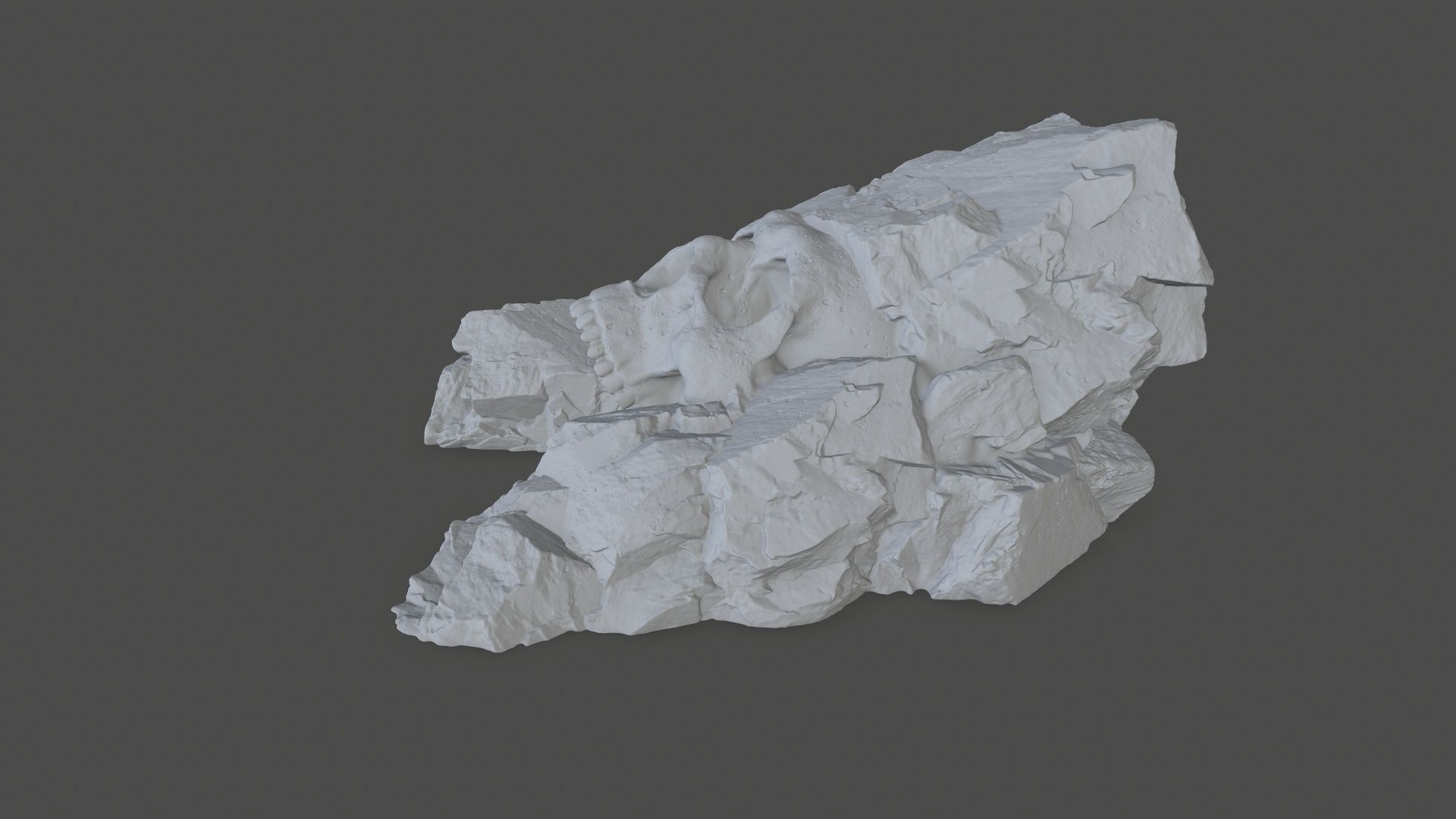 Skull Cave 3D print model_9