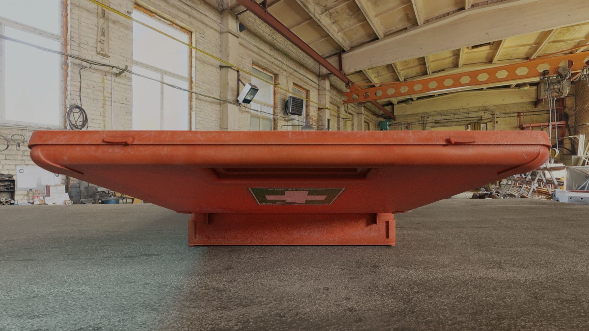 Medikit realistic- Blender rigged Low-poly 3D model_4