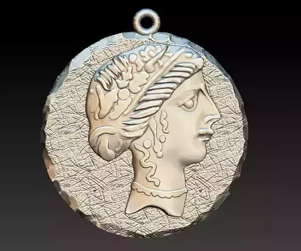 greatAlexander coin  necklace