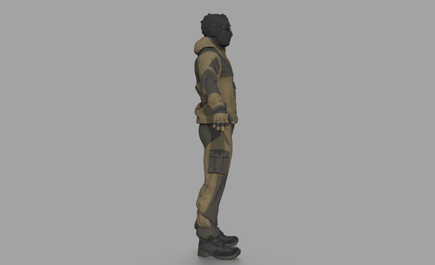 TACTICAL UNIFORM 3D model_7