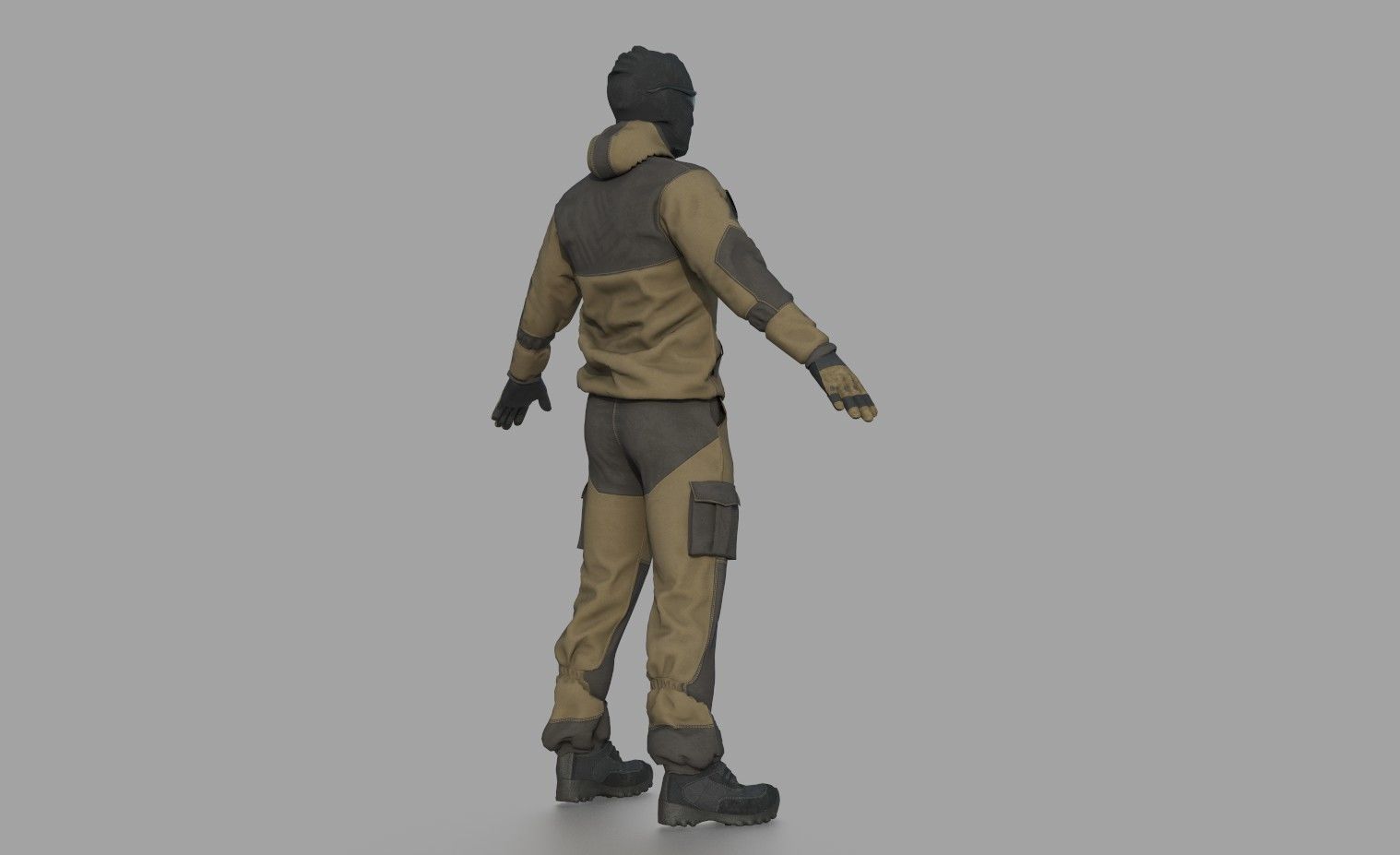 TACTICAL UNIFORM 3D model_6