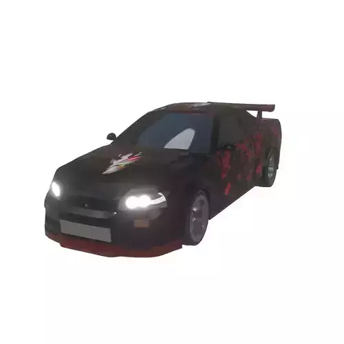 Nissan Skyline GTR Free 3D model