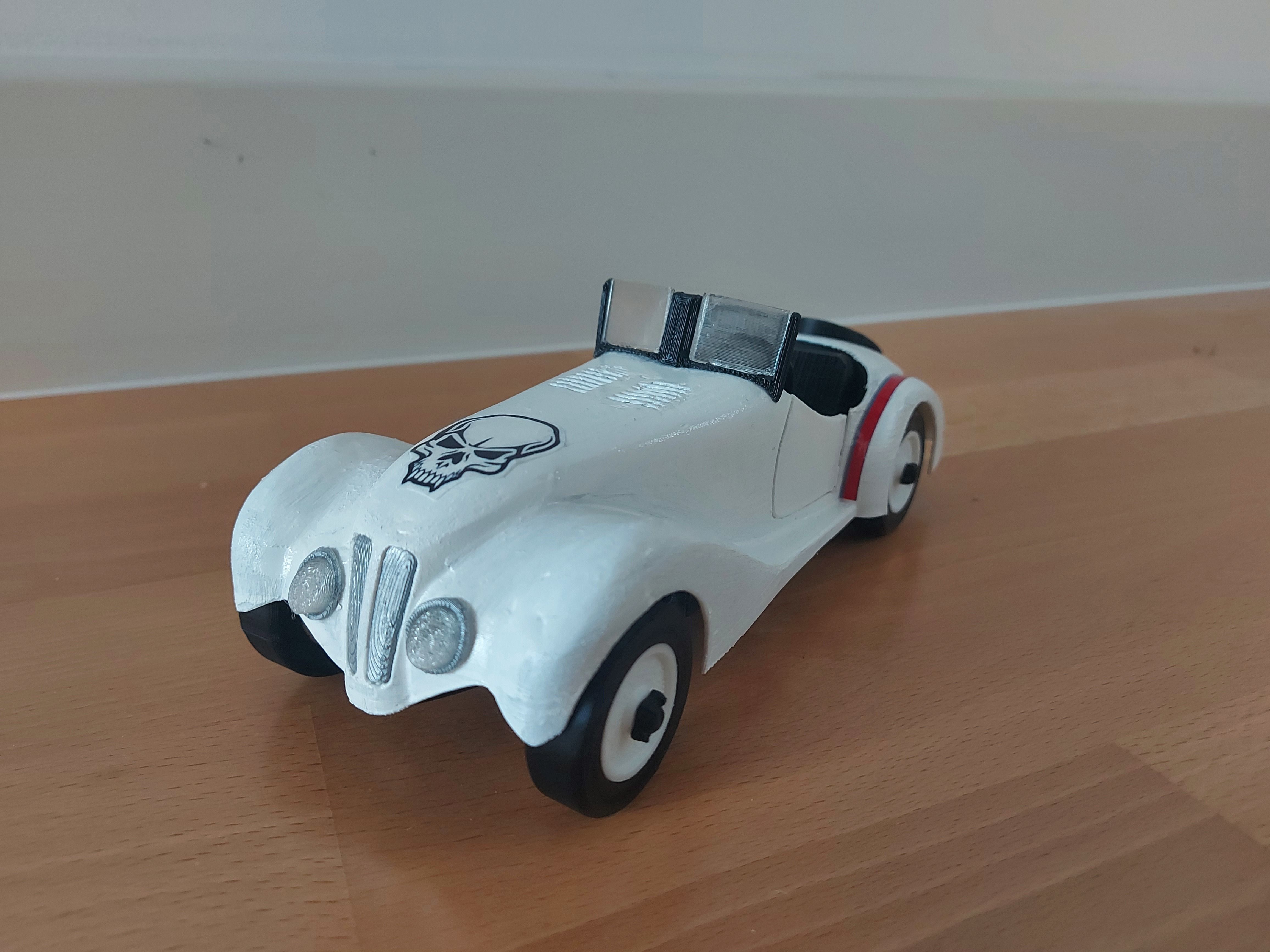 Classic nice car  3D print model_1