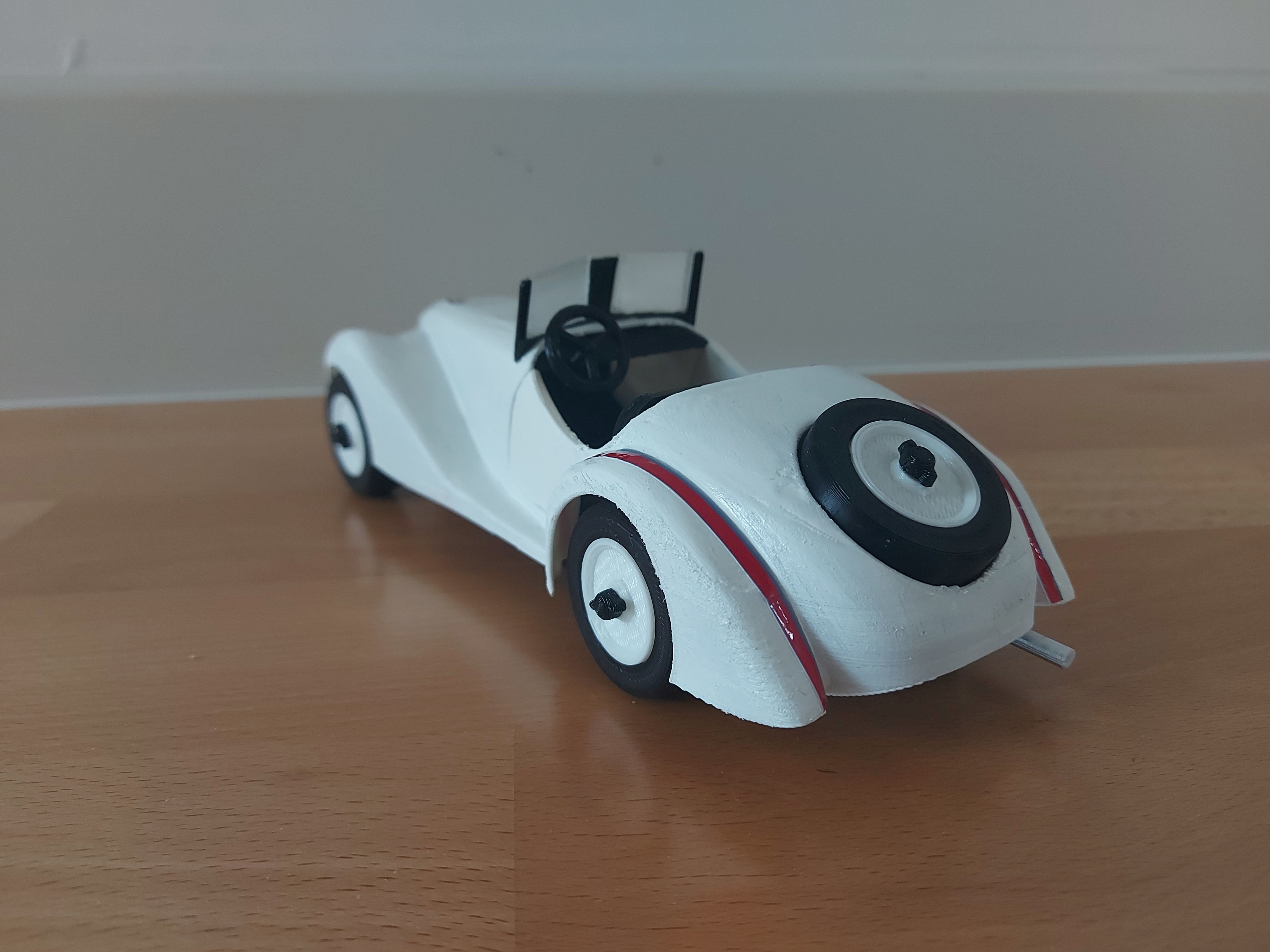 Classic nice car  3D print model_2