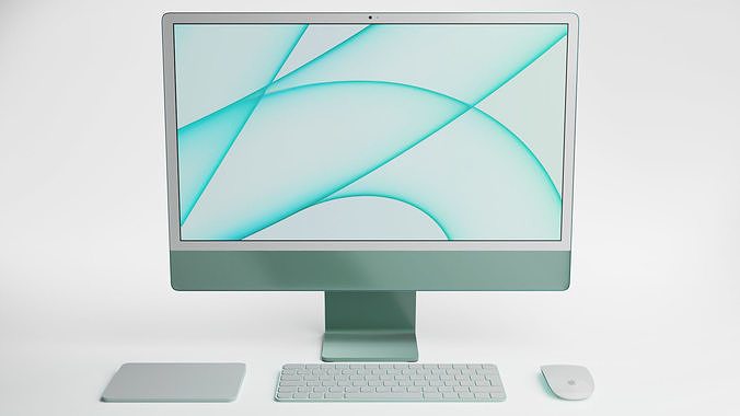 Imac 2021 3D model