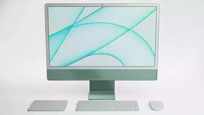 Imac 2021 3D model