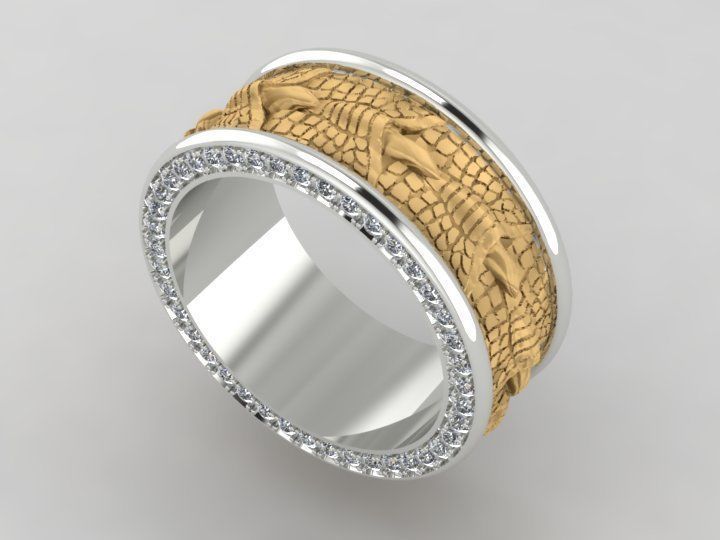 Jewelry rings 3D print model_5