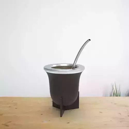 Pumpkin Mate model with bombilla