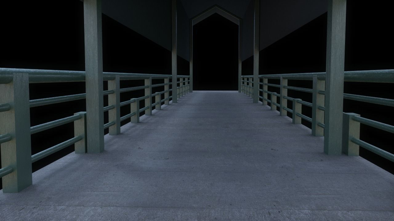 Bridge A 3D model_3