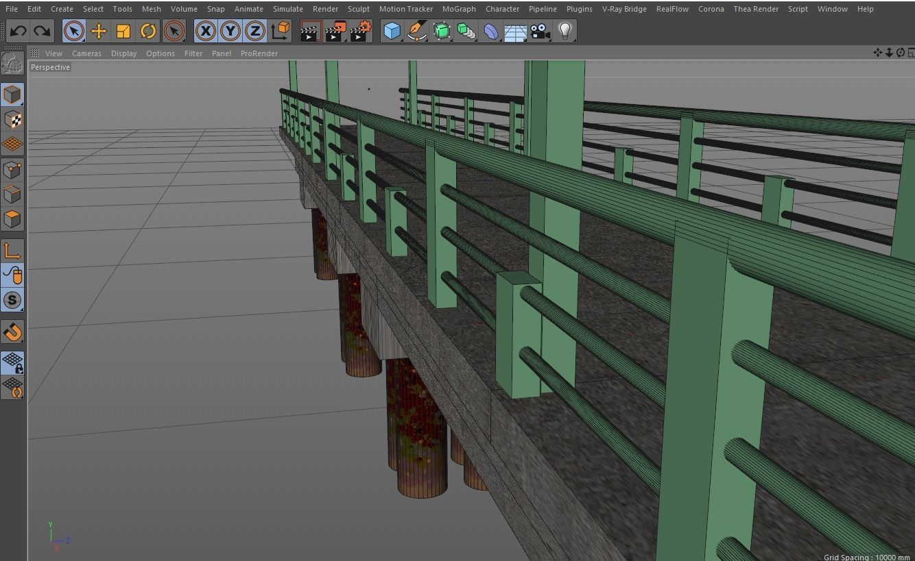 Bridge A 3D model_9