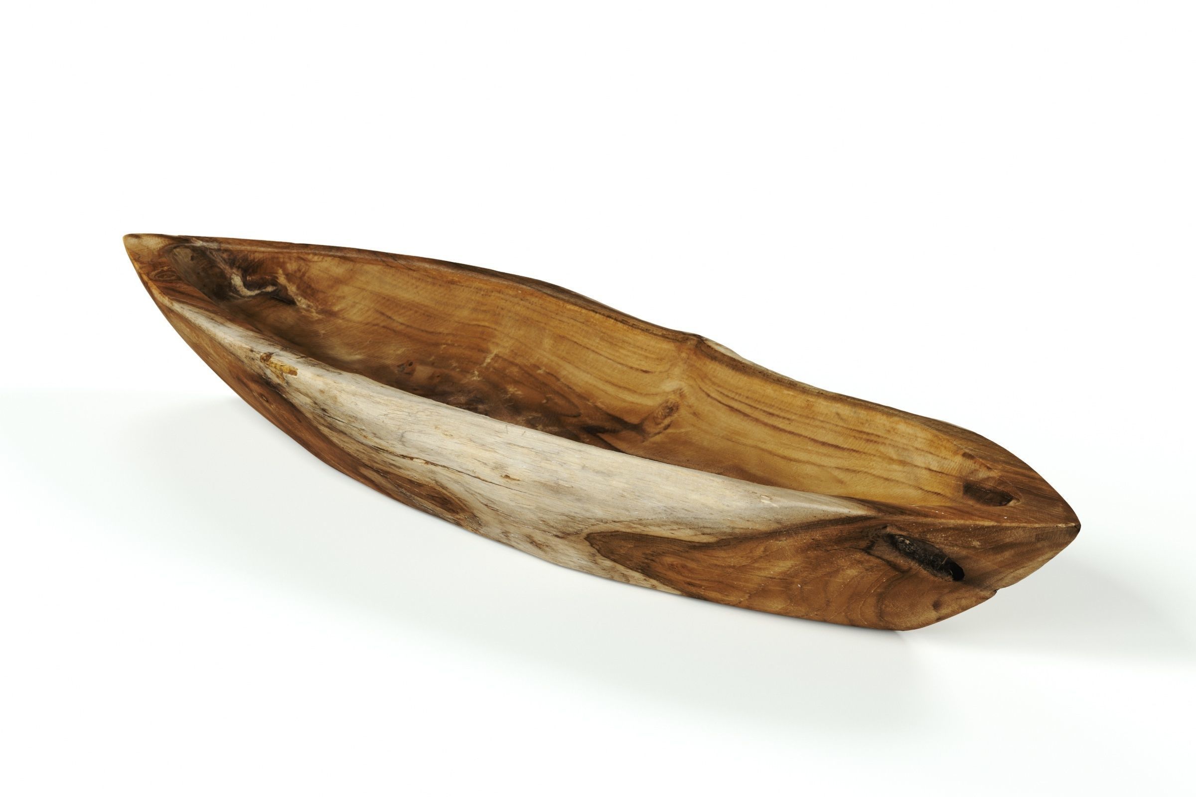 POLYPASTA - wooden bowl ship - teak 3D model_2