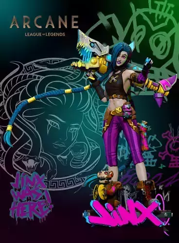 JINX BY CREATIVE GEEK MB 3D print model