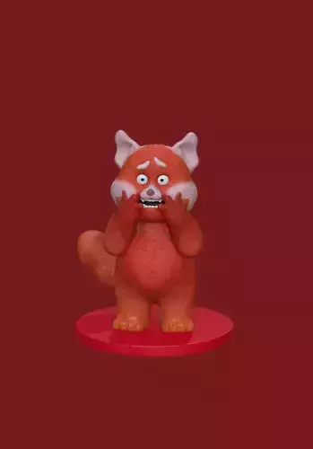 Turning Red Figurine